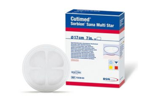 Cutimed® Sorbion® Sana Multi Star (Superabsorbierende Wundauflagen)